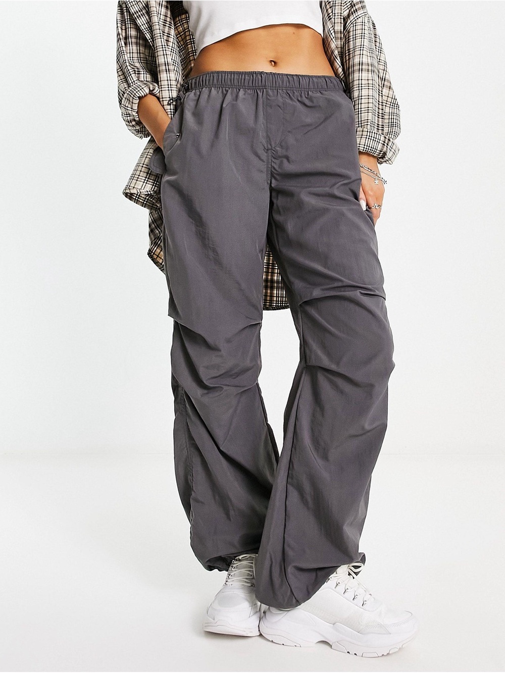 Bershka Parachute Pants